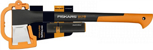 Топор-колун FISKARS X17-M 1570г + точилка  1020182  (gift)