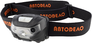 Фонарь налобный аккум. USB. 120Lm. АвтоДело