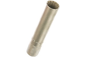 Головка свечная 14мм 3/8" 12гр.  90мм.BERGER