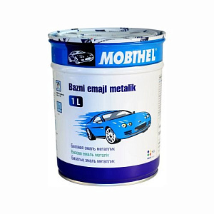 Эмаль базовая  мет. Миндаль 217 1л MOBIHEL HELIOS 
