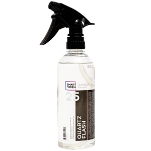 Покрытие кварцевое с гидрофобным эффектом и блеском Quartz Flash 500мл Smart Open Detail