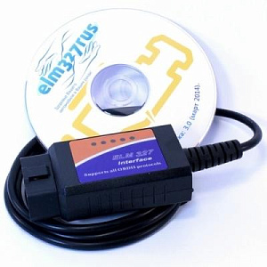 Адаптер для диагностики авто OBDII  ELM 327 (USB)