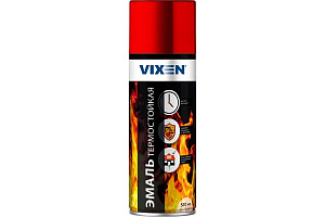Краска VIXEN термостойкая ярко-красная 520мл, аэрозоль