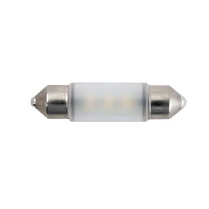 Лампа C5W 10.5*38/38mm 12V 5000K  MTF (2шт) 