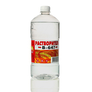 Растворитель 647  1,0л  ВЕРШИНА (12)
