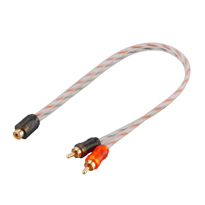 Разветвитель-Y DL AUDIO Barracuda YRCA 1F2M