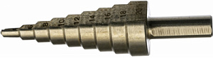 Сверло ступенчатое HSS по металлу  9 ступеней (4-20 мм) FIT