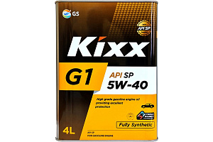 KIXX G1 5W-40 SP (син) 4л масло моторное