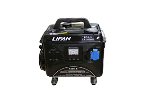 Бензогенератор LIFAN 1200-A (0,8/0,9 кВт, двиг.2,5л.с., однофазный, 21кг)