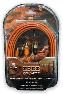 Кабель межблочный EDGE EDC-RT502 2RCA-2RCA (5м)