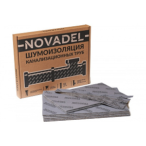 Шумоизоляция Comfort mat Novodel Pipe (для канализационных труб)