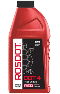 Жидкость тормозная ROSDOT-4 PRO DRIVE  455г  Тосол-Синтез