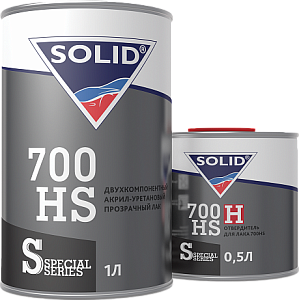 Лак SOLID 2K 700 HS (1000+500 мл) 2+1 (в комп. с отвердит.)
