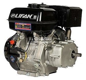 Двигатель Lifan 190F-R (15 л.с., 10.5кВт, а/сц., вал c пон. редуктора 22мм, 38кг)