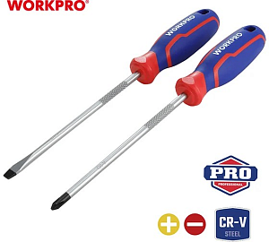 Набор отверток CR-V 2шт  Workpro