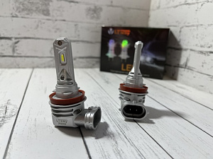 Лампа светодиодная H11 LED 6000K LIGHTWAY SHORT 2шт