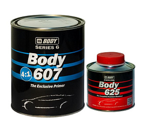 Грунт BODY 607 UHS Черный 4+1 0,8л+ отверд. 625  0,2л