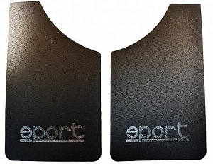 Брызговик универсальный АНТЕЙКО Sport черный малый (2шт)