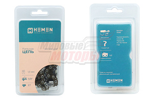 Цепь "HEMEN" 16" 3/8-1.3-57z (9D-3S-57)(Carver 38, Парма-М2,М4,М5, Patriot и др.)	