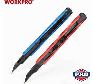 Нож 9 мм для графических работ 30 градусов . Workpro