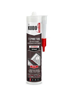 Герметик KUDO KSK-602  битумный для кровли, черный  280мл 