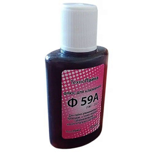 Флюс Ф59А для пайки аллюминия 25мл