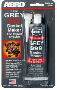 Герметик-прокладка 999 серый 85гр ABRO(12)
