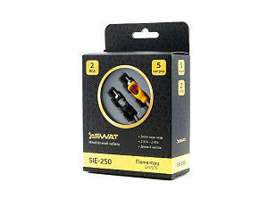 Кабель межблочный SWAT 2RCA (5м)