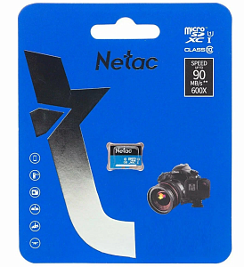 Flash-карта 64GB microSD Class10 без адаптера NETAC