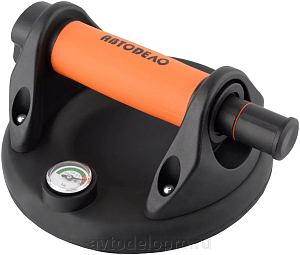 Присоска вакуумная с манометром 150мм АвтоДело