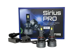 Лампа светодиодная HB3 60W LIGHTWAY Sirius PRO 2шт