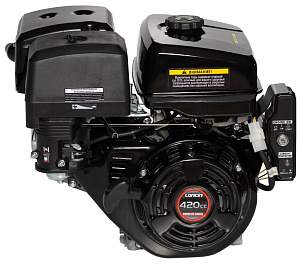 Двигатель LONCIN LC420FD (A type) D25 0,6А (15л.с, d25, эл./ручной стартер, 34кг)