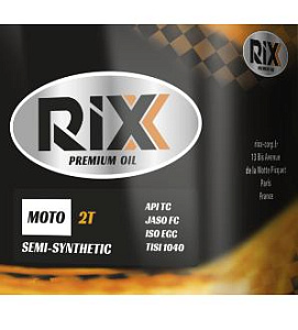 RIXX Moto 2T (синт.) 1л масло моторное (12)
