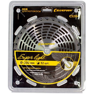 Нож с зубцами из твердого сплава Super Light 32/230/25,4 (SRM-330ES/SRM-350ES,4605,T433,T523,T437)