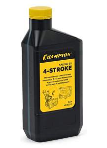Масло 4Т CHAMPION SAE 5W30 синтетика (зимнее) 0,6л ЧЗ=