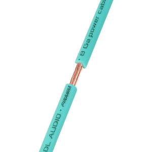 Кабель силовой DL AUDIO Piranha Power Cable  8GA Marine  1м  (50м)