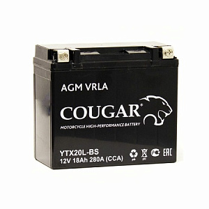 Аккумулятор COUGAR AGM 12V 18а/ч  