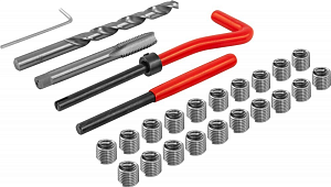Набор для восстановления резьбы М 5*0,8 25пр.  AFFIX  кейс