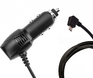 Устройство зарядное для видеорегистратора (microUSB) 3,5м угловое левое