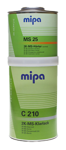 Лак MIPA 2К акриловый MS C210 1,0л+отв. 0,5л (6)
