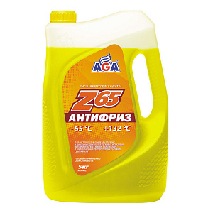 Антифриз AGA Z65  -65С G12 желтый 3л 