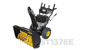 Снегоуборщик Champion ST1376E (13л.с, 121кг. 76см, эл/стартер, обогрев рук, фара)