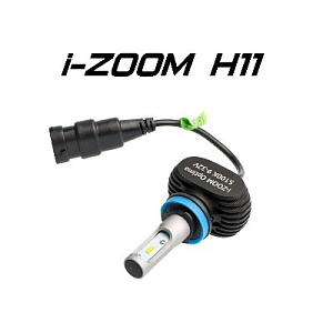 Лампа светодиодная H11 LED  i-ZOOM Seoul-CSP (2шт)  OPTIMA