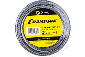 Корд триммерный CHAMPION Platin Saw 3.5мм*35м (зубчатый)