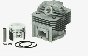 Поршневая группа мотокос  52 куб.см PRO, поршень с графитовым напылением IGP