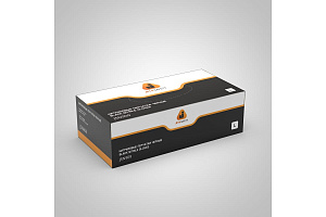 Перчатки нитриловые черные JSN909/L размер L  JETAPRO  (50пар/уп)