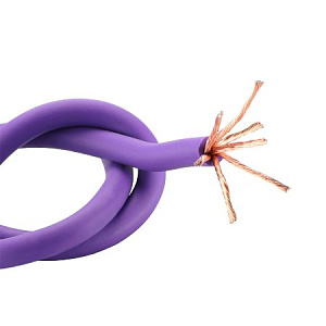 Кабель силовой DL AUDIO Barracuda Power Cable  8GA Purple  1м  (100м)