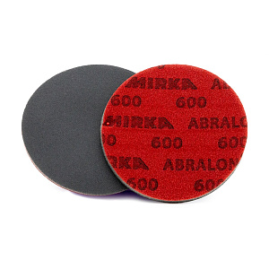 Диск ABRALON P 600 150мм  на тканево-поролоновой основе  MIRKA (20)