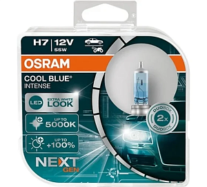 Лампа H7  55W 12V PX26d 5000K COOL BLUE INTENSE OSRAM