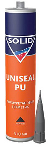 Клей-герметик шовный полиуретановый 310мл черный SOLID CLASSIC GLUE 31 BLACK